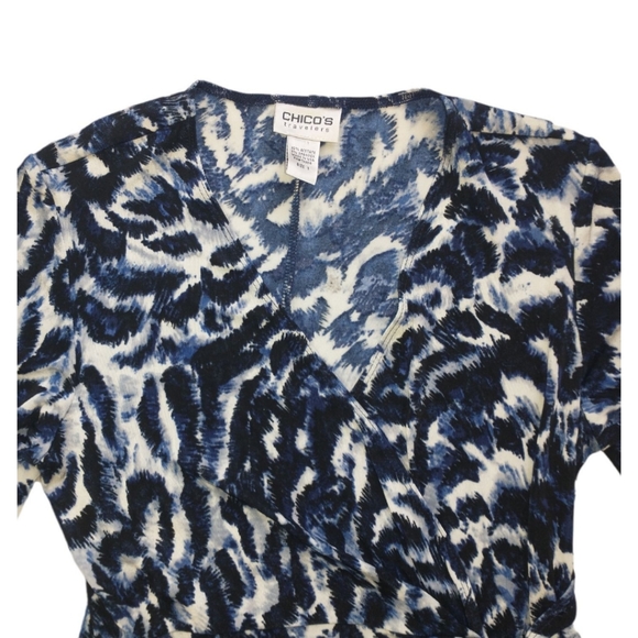 Chico's Travelers Dress Size 1 (M/8) - Picture 2 of 10